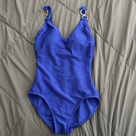 Aqua Green Other - Aqua Green women’s one piece swimsuit royal blue